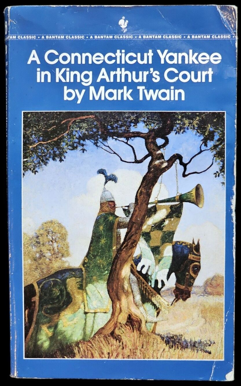 A CONNECTICUT YANKEE IN KING ARTHUR'S COURT by Mark Twain 1981 Bantam Paperback